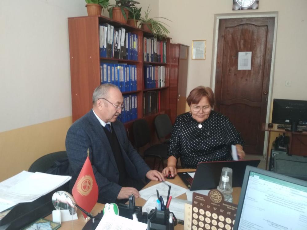 ЕНУ развивает сотрудничество с Ошским государственным университетом.